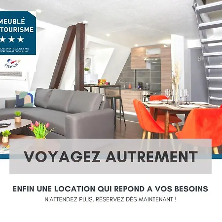 Apartament Duplex - Le Cosy - Hyper Centre Haguenau